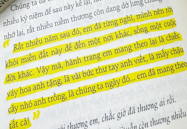  Một đoạn hay trong cuốn sách.